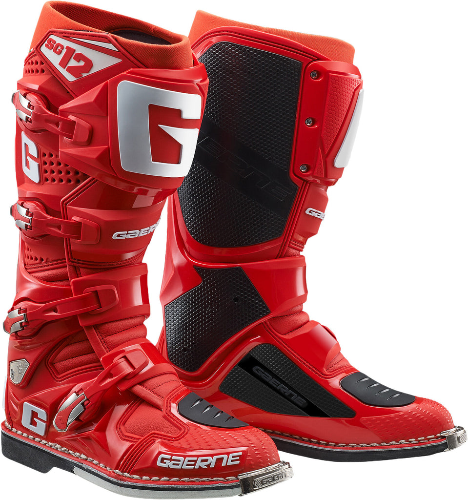 GAERNE SG-12 BOOTS SOLID RED SZ 09 2174-085-09