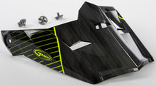 Load image into Gallery viewer, GMAX VISOR W/SCREWS COLFAX MX-46Y BLACK/HI-VIS YEL YS-YL G046888