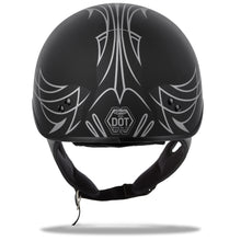 Load image into Gallery viewer, GMAX HH-65 HALF HELMET PIN NAKED MATTE BLACK/DARK SILVER XS G1658073
