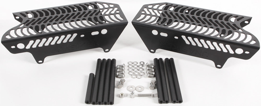 UNABIKER RADIATOR GUARD (BLACK) BTA2T-K
