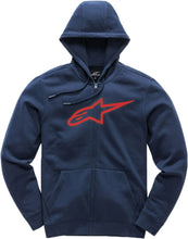 Load image into Gallery viewer, ALPINESTARS AGELESS II FLEECE NAVY/RED SM 1038-53052-7030-S