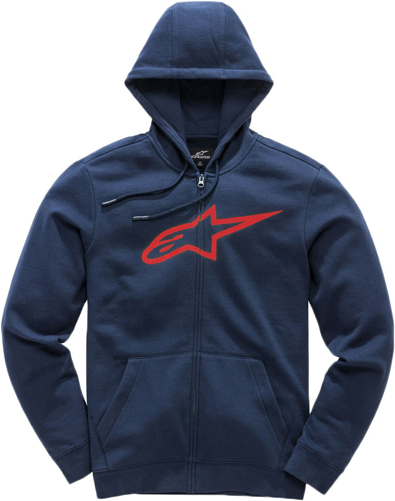 ALPINESTARS AGELESS II FLEECE NAVY/RED LG 1038-53052-7030-L