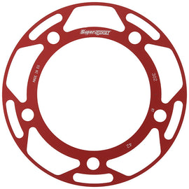 SUPERSPROX EDGE SPROCKET DISK RED RACD-302-42-RED