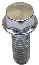 Load image into Gallery viewer, BOLT 8MM HEX HEAD FLANGE BOLTS 6X1.0X16MM 10/PK 024-10616
