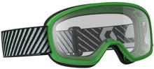 Load image into Gallery viewer, SCOTT BUZZ MX GOGGLE GREEN W/CLEAR LENS 262579-0006043