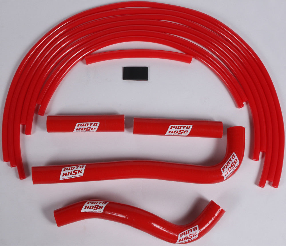 MOTO HOSE SILICONE HOSE KIT (RED) 24-14R-atv motorcycle utv parts accessories gear helmets jackets gloves pantsAll Terrain Depot