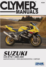 Load image into Gallery viewer, CLYMER REPAIR MANUAL SUZ GSX-R 750 M269
