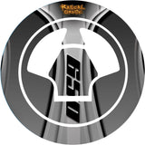 RASCAL GRAFIK GAS CAP PROT KAW NINJA 650/ER6N GREY RA36703