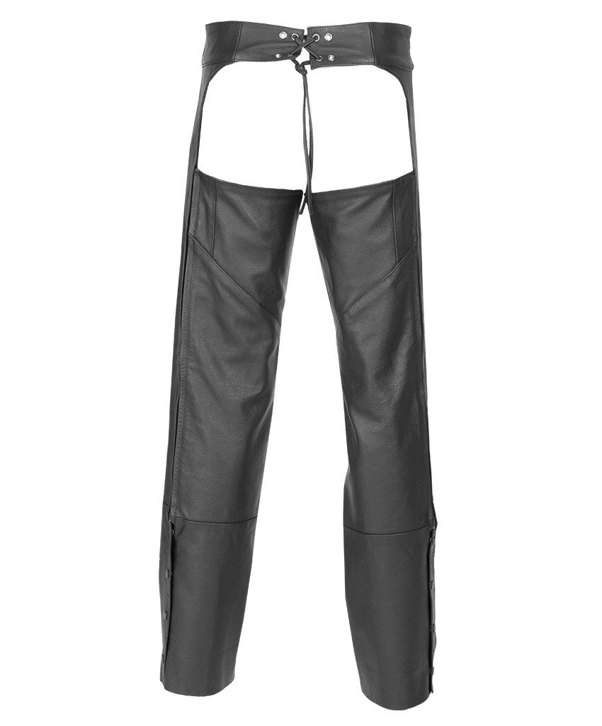 HIGHWAY 21 MAVERICK CHAPS BLACK MD #6049 489-1090~3-atv motorcycle utv parts accessories gear helmets jackets gloves pantsAll Terrain Depot