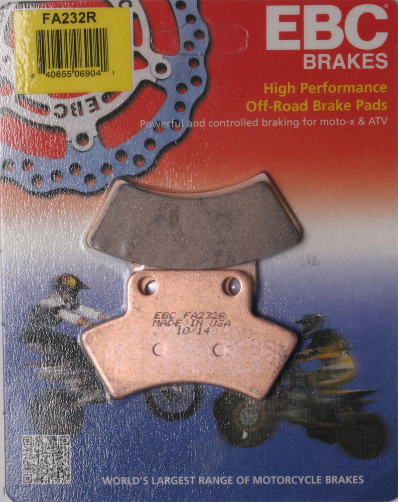 EBC BRAKE PADS FA232R-atv motorcycle utv parts accessories gear helmets jackets gloves pantsAll Terrain Depot