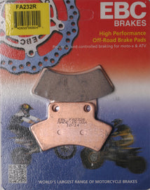 EBC BRAKE PADS FA232R-atv motorcycle utv parts accessories gear helmets jackets gloves pantsAll Terrain Depot
