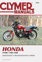 CLYMER REPAIR MANUAL HON VT500 CM344-atv motorcycle utv parts accessories gear helmets jackets gloves pantsAll Terrain Depot
