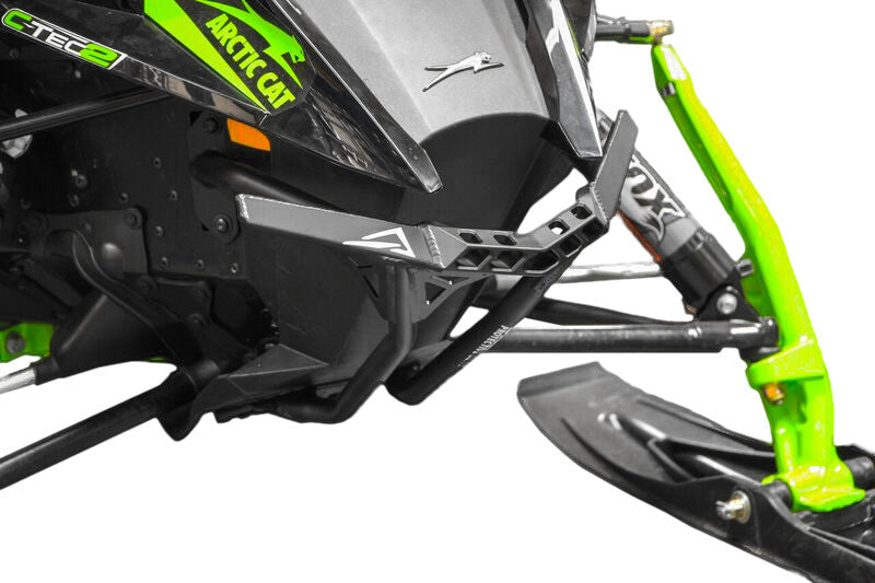 SPG SKINZ BUMPER FRONT A/C FL BLK ASCENDER S/M ACFB405-BK