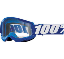 Load image into Gallery viewer, 100% Strata 2 Motocross &amp; Mountain Bike Goggles - MX and MTB Racing Protective Eyewear