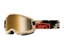 Load image into Gallery viewer, 100% Strata 2 Motocross &amp; Mountain Bike Goggles - MX and MTB Racing Protective Eyewear
