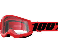 Load image into Gallery viewer, 100% Strata 2 Motocross &amp; Mountain Bike Goggles - MX and MTB Racing Protective Eyewear