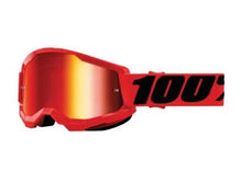 Load image into Gallery viewer, 100% Strata 2 Motocross &amp; Mountain Bike Goggles - MX and MTB Racing Protective Eyewear