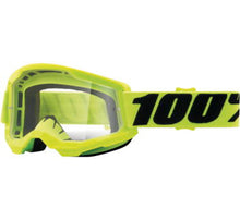 Load image into Gallery viewer, 100% Strata 2 Motocross &amp; Mountain Bike Goggles - MX and MTB Racing Protective Eyewear