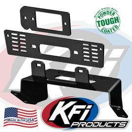 KFI Polaris Ranger Winch Mount fits Ranger Midsize/Fullsize 2009-2019 #101560 - All Terrain Depot