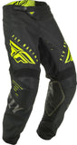 FLY RACING KINETIC K220 PANTS BLACK/GREY/HI-VIS SZ 24 373-53524