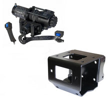 Load image into Gallery viewer, Polaris Sportsman 400 2011-14 Winch and Mount Kit KFI SE35 Stealth - All Terrain Depot