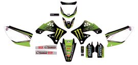 D'COR COMPLETE KIT 19 MONSTER KAW KXF 450 WHITE BG 20-20-719