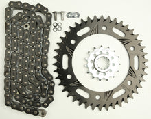 Load image into Gallery viewer, VORTEX SPROCKET/CHAIN KIT BLACK CK6328-atv motorcycle utv parts accessories gear helmets jackets gloves pantsAll Terrain Depot