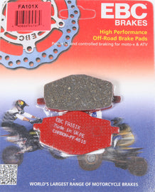 EBC BRAKE PADS FA101X-atv motorcycle utv parts accessories gear helmets jackets gloves pantsAll Terrain Depot