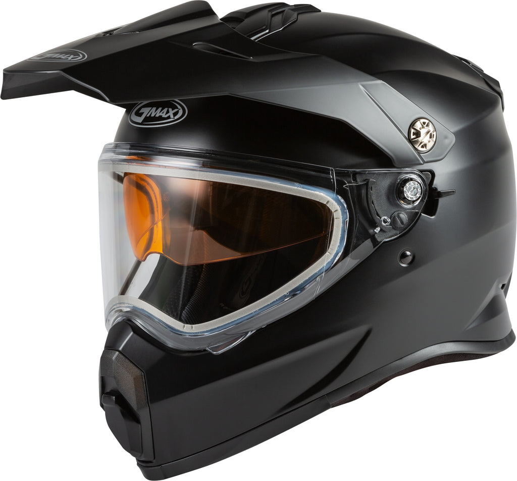 AT-21S ADVENTURE SNOW HELMET MATTE BLACK XS-atv motorcycle utv parts accessories gear helmets jackets gloves pantsAll Terrain Depot