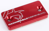 HAMMERHEAD MASTER CYLINDER COVER SUZ REAR RED 36-0451-00-10