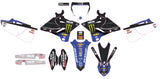 D'COR COMPLETE KIT 19 STAR YAM YZ 125/250 WHITE BG 20-50-229