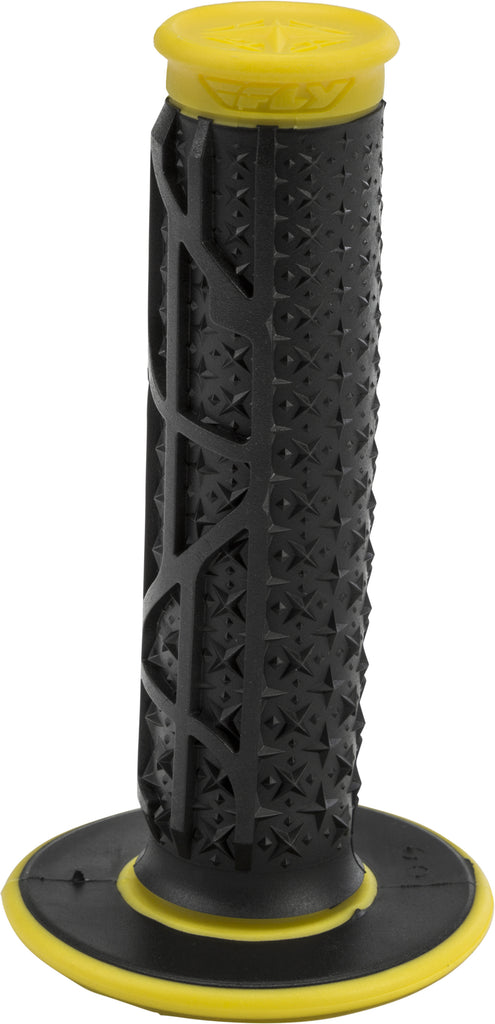 FLY RACING PILOT II MX GRIPS YELLOW/BLACK 01173614A