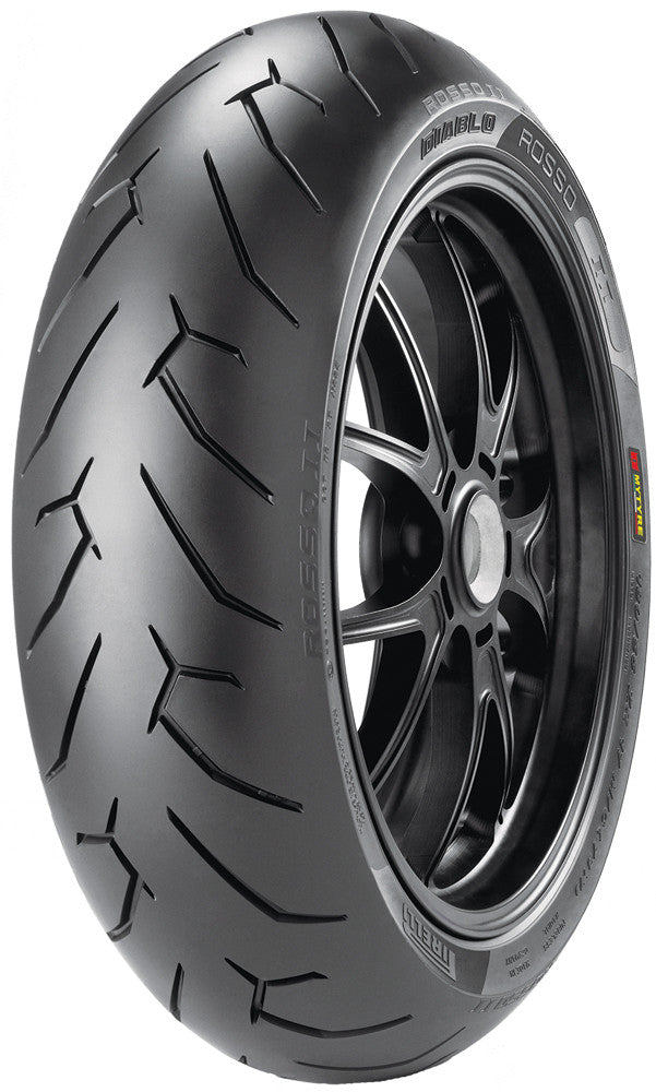 PIRELLI TIRE DIABLO ROSSO 2 REAR 170/60R17 (72W) RADIAL 2070300