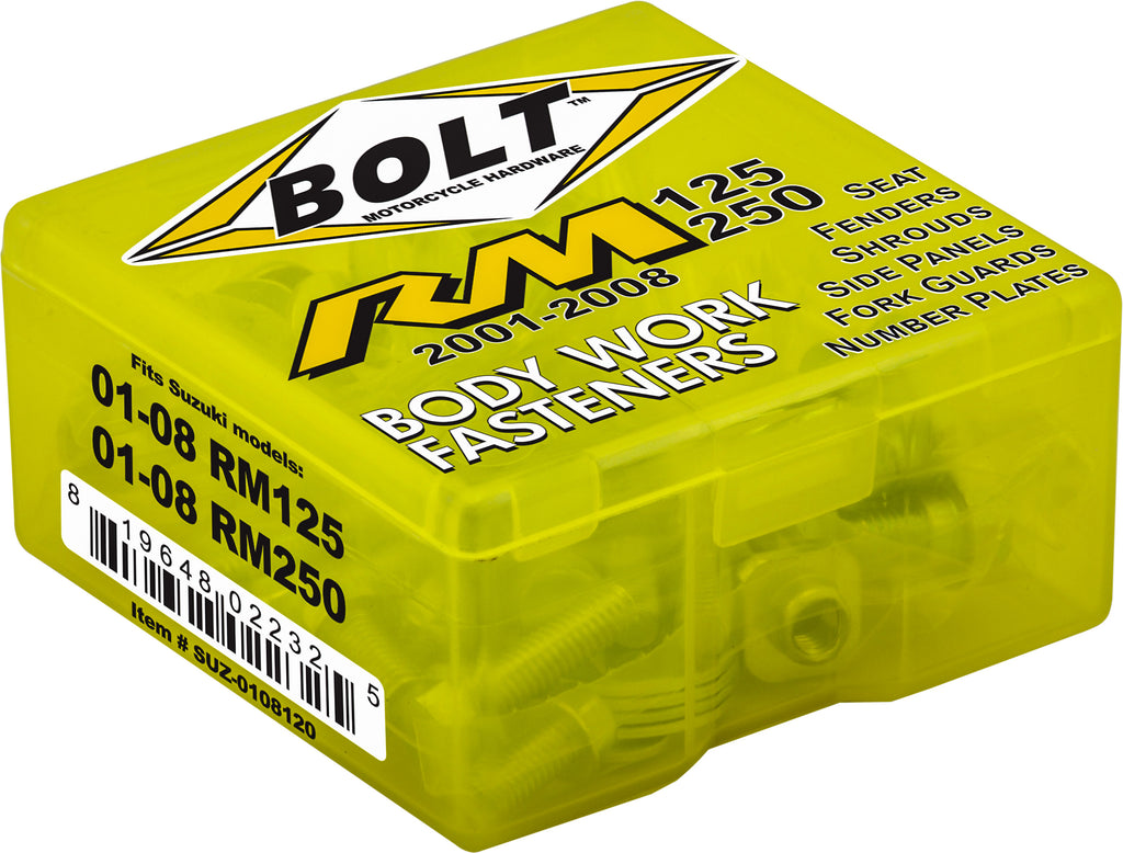 BOLT FULL PLASTIC FASTENER KIT SUZ SUZ-0108120