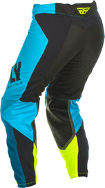 FLY RACING WOMEN'S LITE RACE PANTS BLUE/HI-VIS SZ 20 191361057816