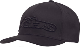 ALPINESTARS BLAZE FLEXFIT HAT BLACK/BLACK LG/XL 1039-81005-110-L/XL