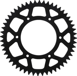 SUPERSPROX ALUMINUM SPROCKET 52T BLACK RAL-990-52-BLK