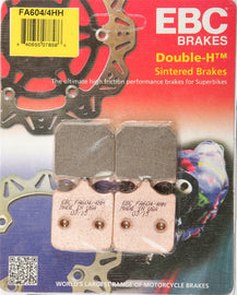 EBC BRAKE PADS FA604/4HH-atv motorcycle utv parts accessories gear helmets jackets gloves pantsAll Terrain Depot