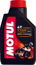 Load image into Gallery viewer, MOTUL 7100 SYNTHETIC OIL 10W50 1L 104097
