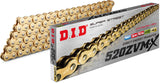 D.I.D SUPER STREET 520ZVMX-120 X-RING CHAIN GOLD 520ZVMXG120Z