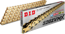 Load image into Gallery viewer, D.I.D SUPER STREET 520ZVMXG-150L X-RING CHAIN GOLD 520ZVMXG150Z