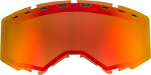 Load image into Gallery viewer, FLY RACING DUAL LENS WITH VENTS ADULT RED MIRROR/BROWN FLB-025
