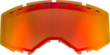 FLY RACING DUAL LENS WITH VENTS ADULT RED MIRROR/BROWN FLB-025