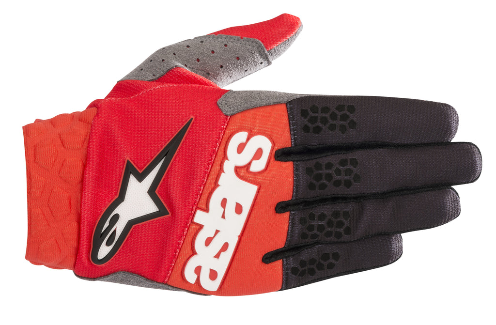 ALPINESTARS RACEFEND GLOVES RED/BLACK 2X 3563519-31-XXL