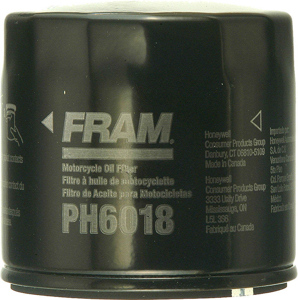 FRAM PREMIUM QUALITY OIL FILTER PH6018-atv motorcycle utv parts accessories gear helmets jackets gloves pantsAll Terrain Depot
