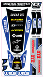 D'COR TRIM KIT BLUE WPS UNIVERSAL FOR FULL SIZE MOTORCYCLES 15-50-102