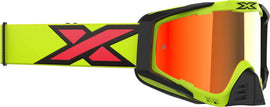 EKS BRAND OUTRIGGER FLO YELLOW/BLACK/FIRE RED MIRROR 067-60160