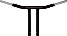 Load image into Gallery viewer, WILD 1 PHYSCO CHUBBY DRAG BAR 12.0 STRAIGHT RISERS SATIN BLK WO564B