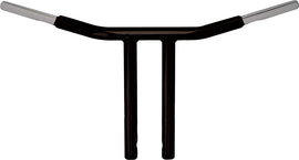 WILD 1 PHYSCO CHUBBY DRAG BAR 12.0 STRAIGHT RISERS SATIN BLK WO564B