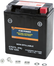 Load image into Gallery viewer, FIRE POWER BATTERY CTX7L SEALED FACTORY ACTIVATED CTX7L-BS (FA)